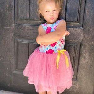 Pete and Lucy Octopus friends tutu dress